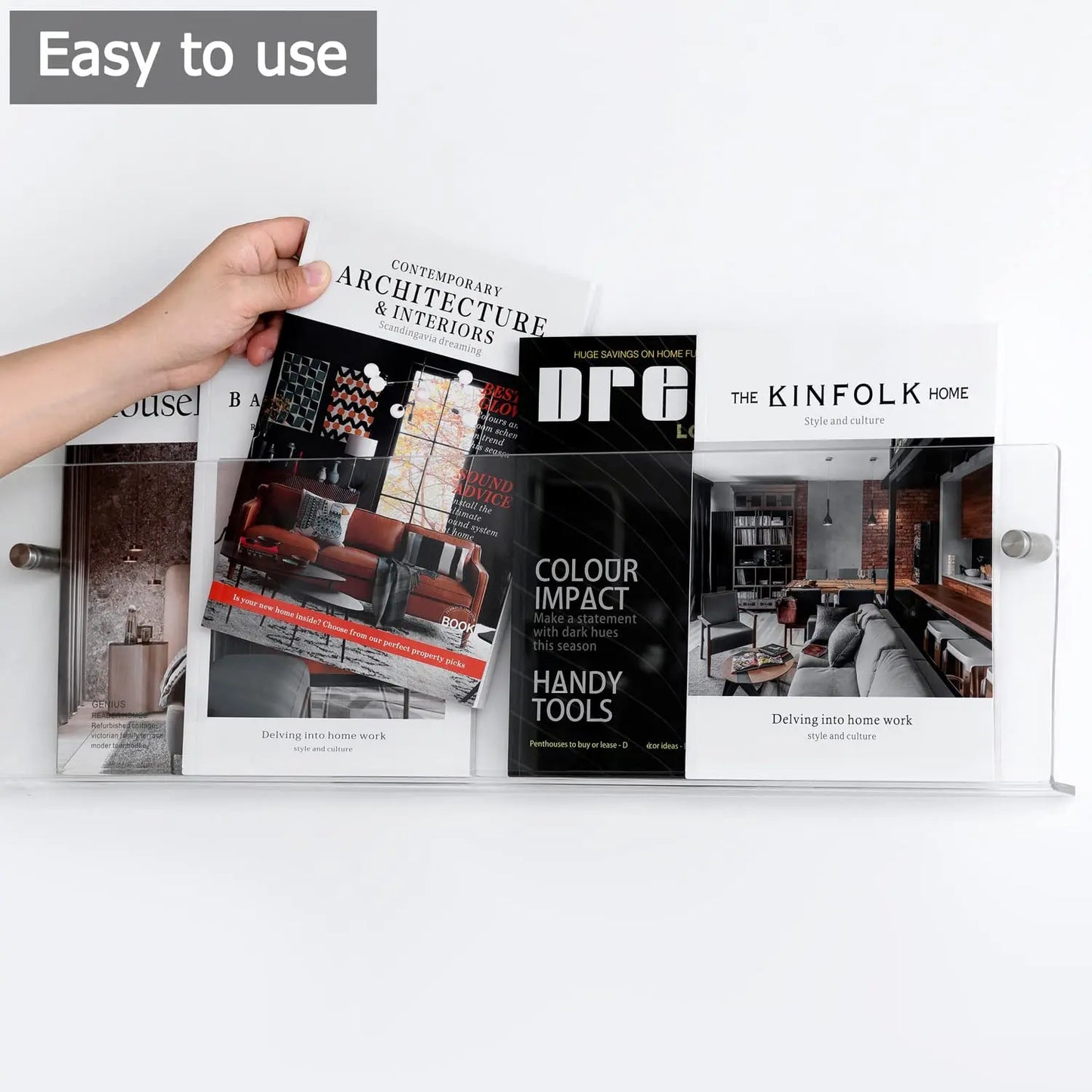 Colorful Acrylic Book Holder