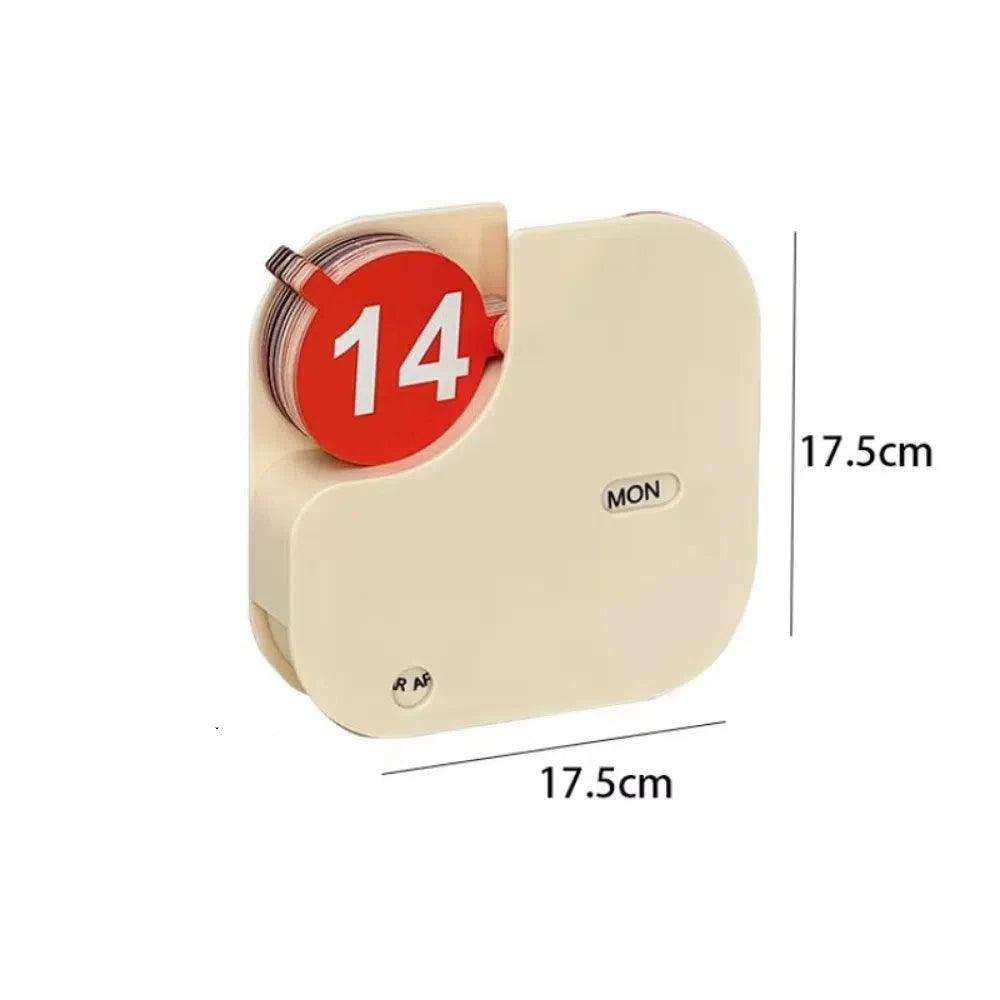 Flipping Desk Calendar