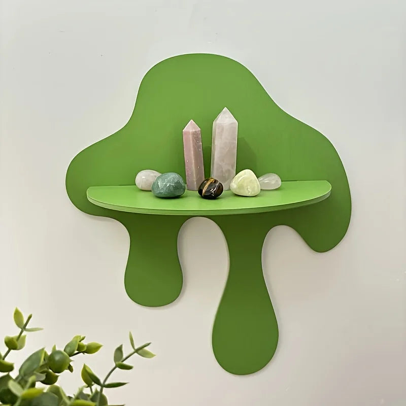 Wooden waterdrop Shelf