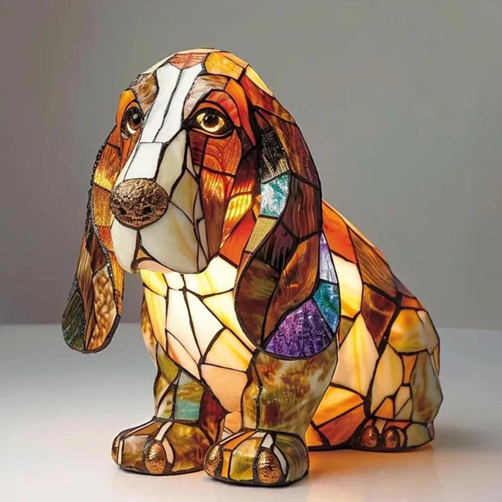 Dog Art Night Lamp