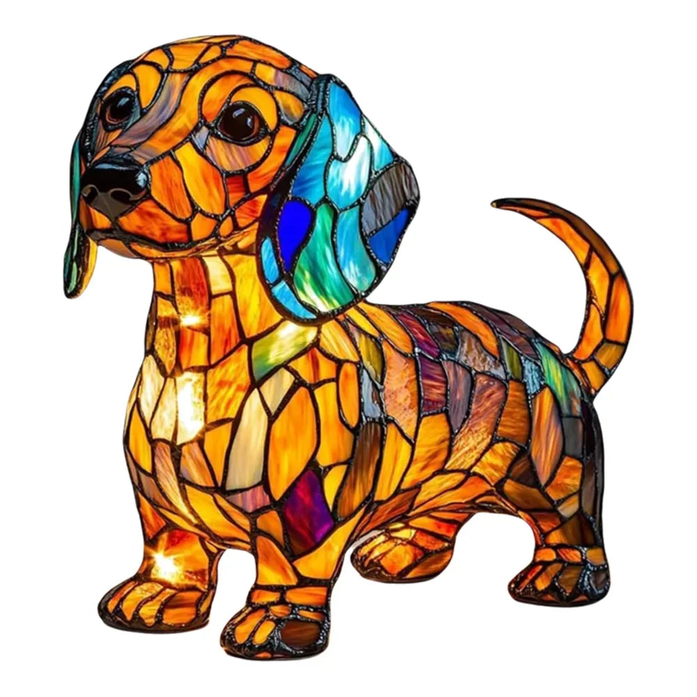 Dog Art Night Lamp