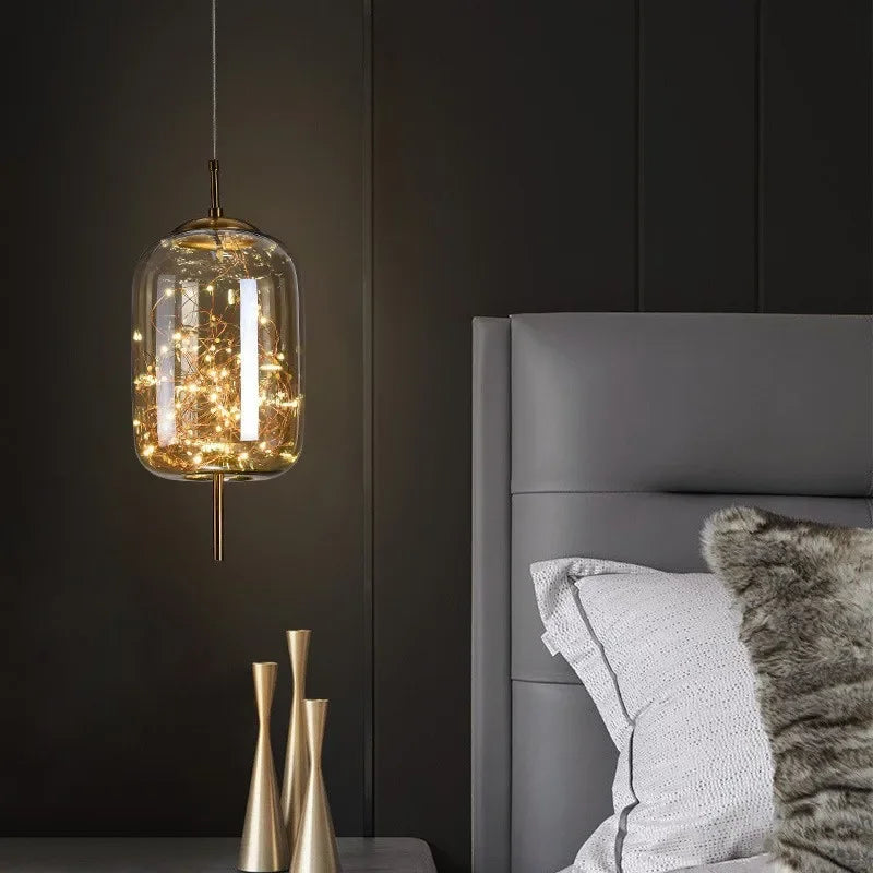 Modern Luxury Glass Pendent