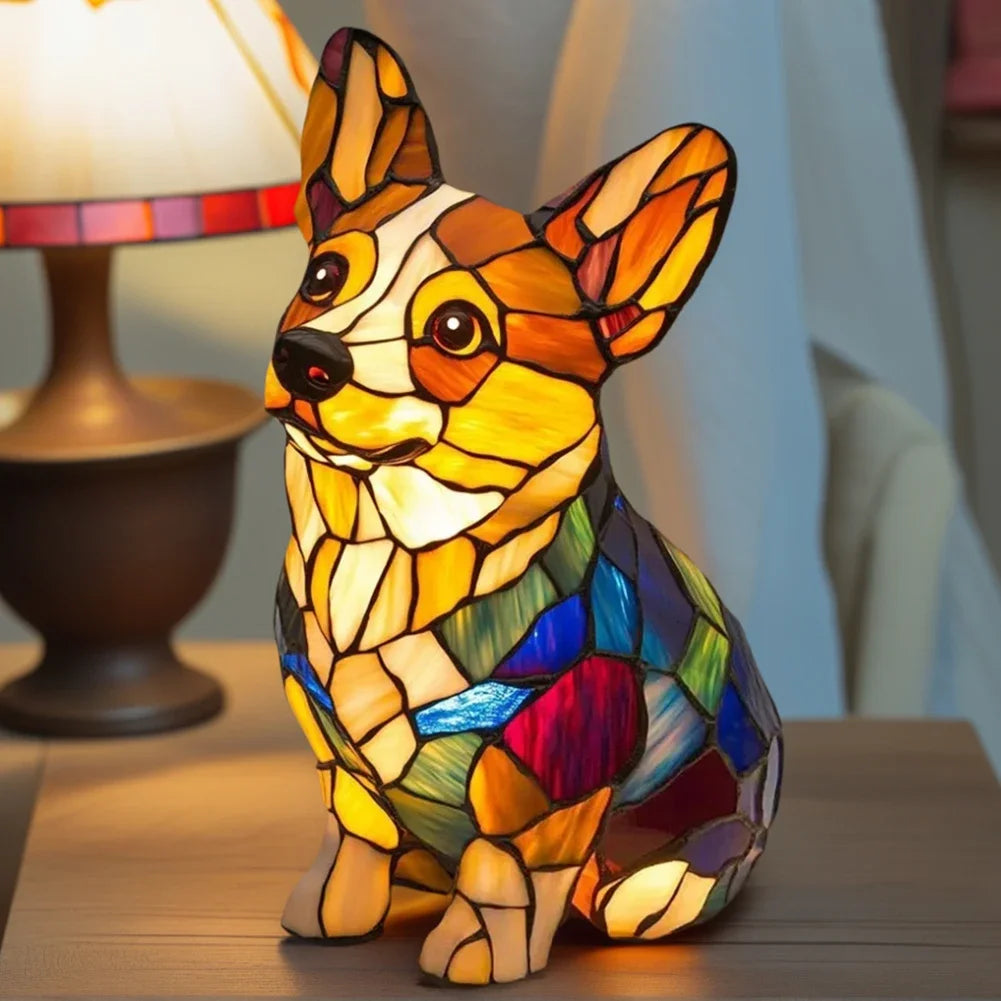 Dog Art Night Lamp