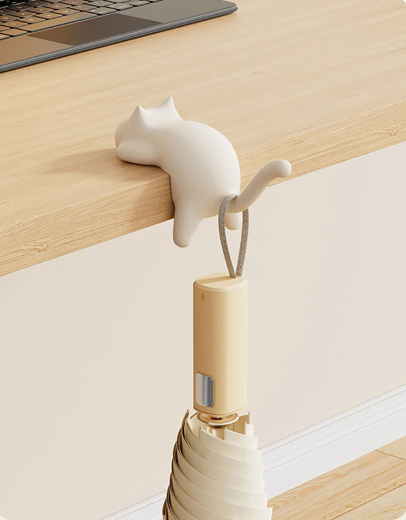 Cute Cat Desktop Hooks