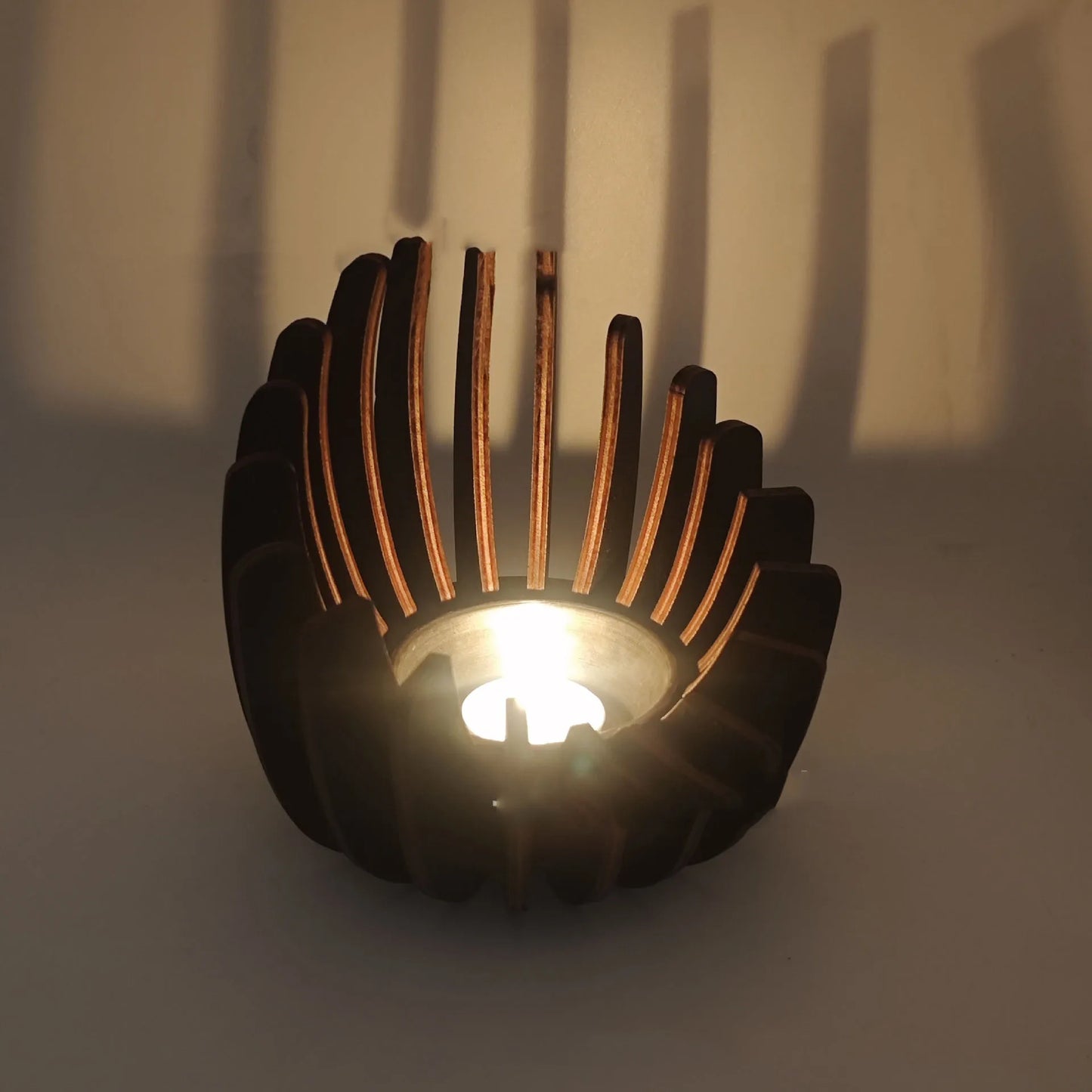 Lotus Shaped Candle Holder