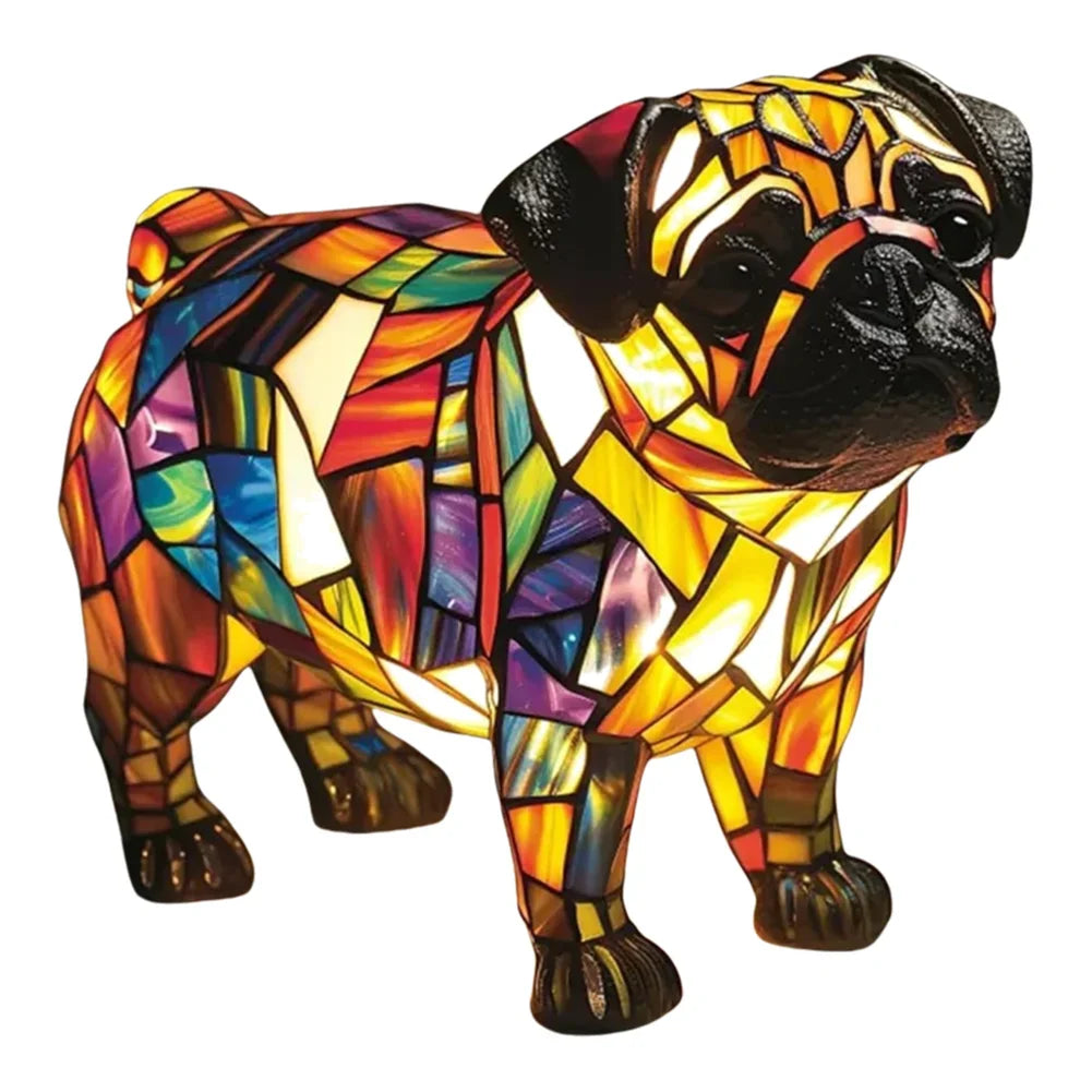 Dog Art Night Lamp