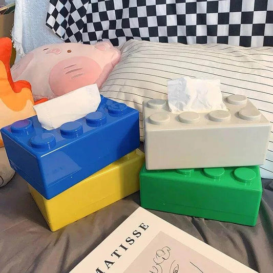 Lego Block Tissue Box