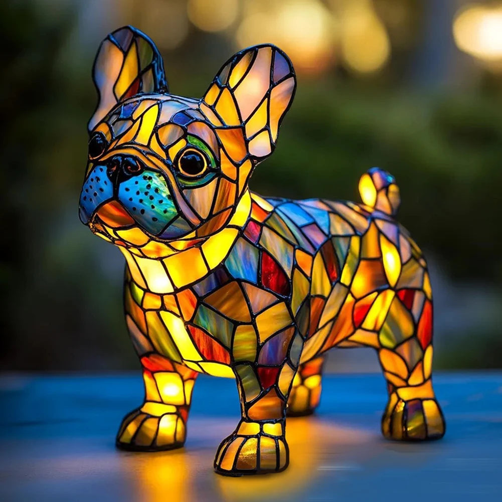 Dog Art Night Lamp