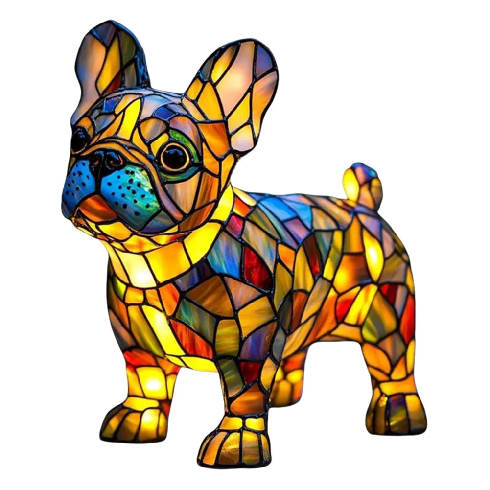 Dog Art Night Lamp