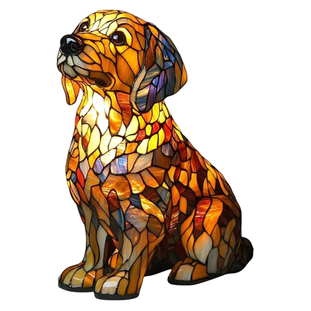 Dog Art Night Lamp
