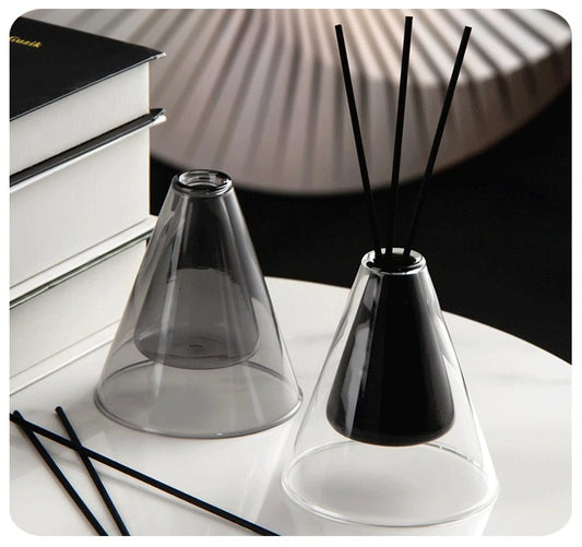 Triangle Glass Aromatherapy Vase