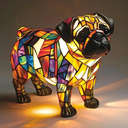 Dog Art Night Lamp
