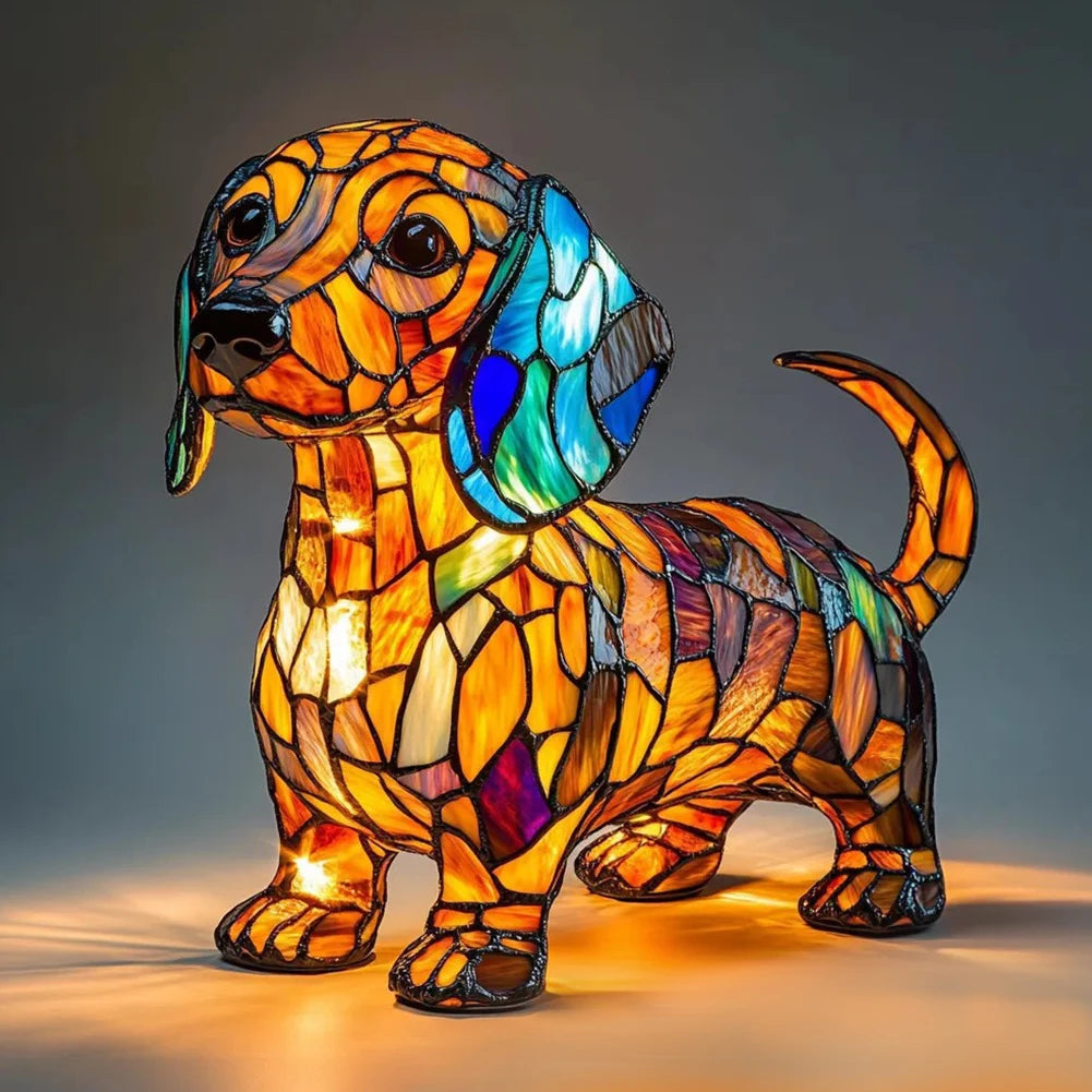 Dog Art Night Lamp