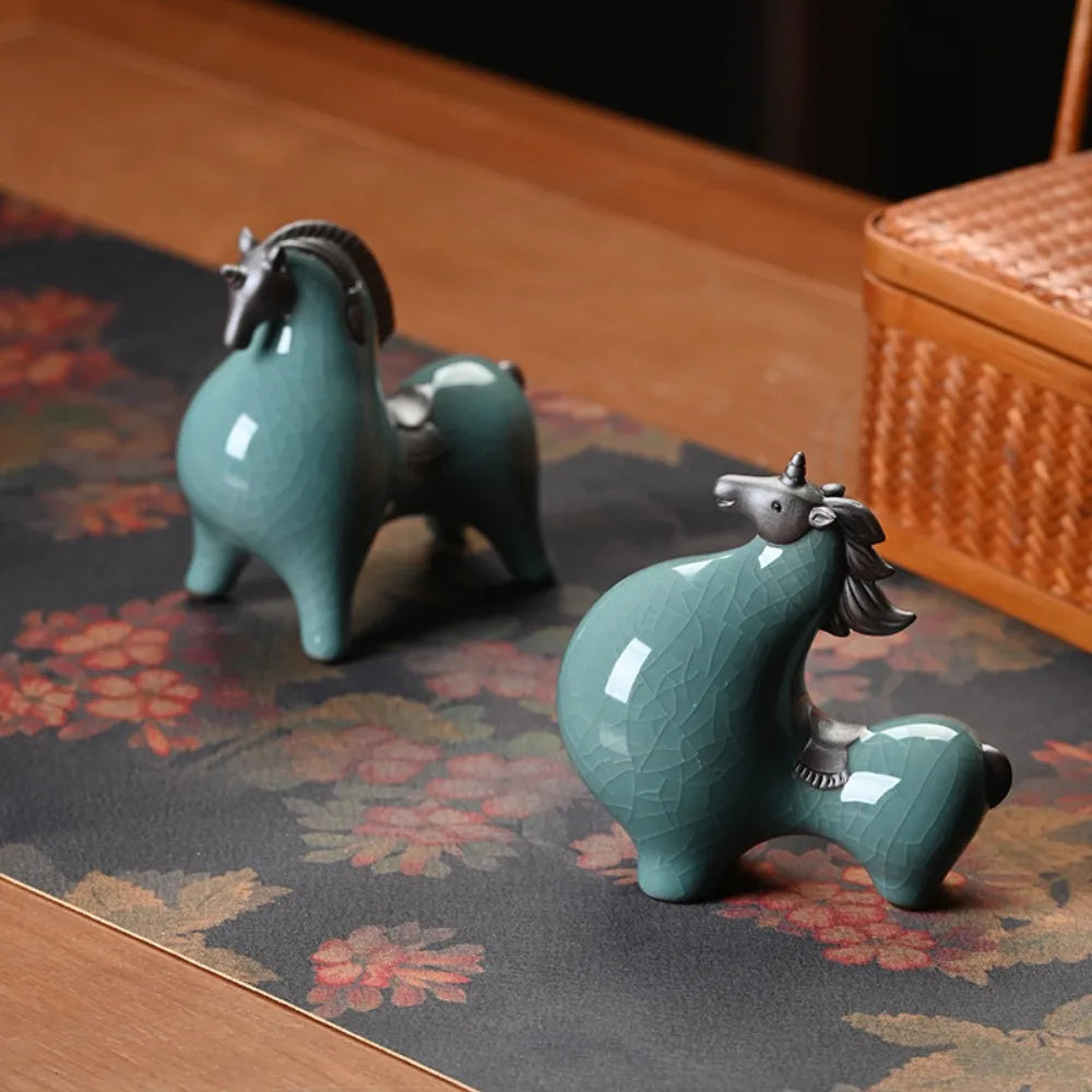 Ceramic Horse Ornament