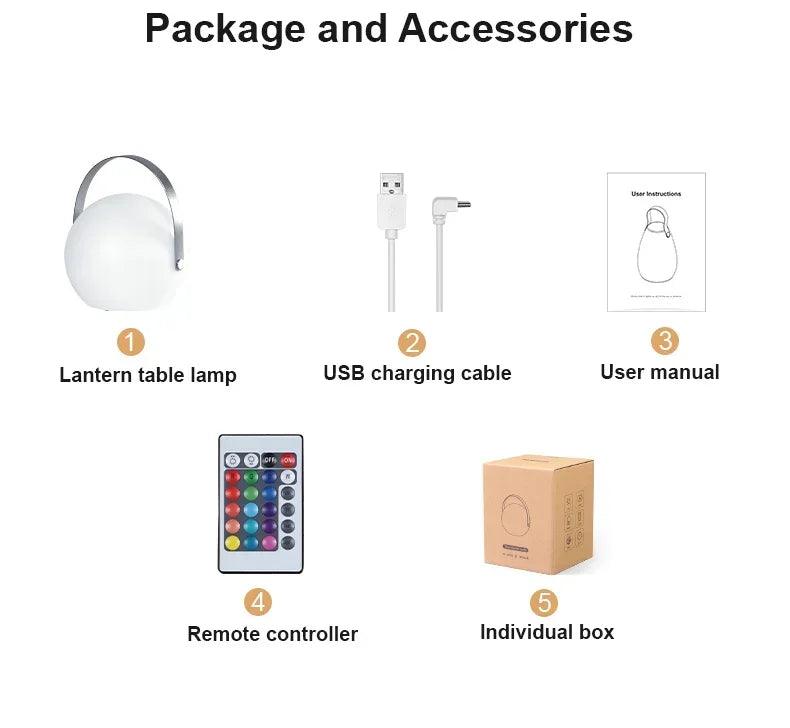 Outdoor LED Table Lamp