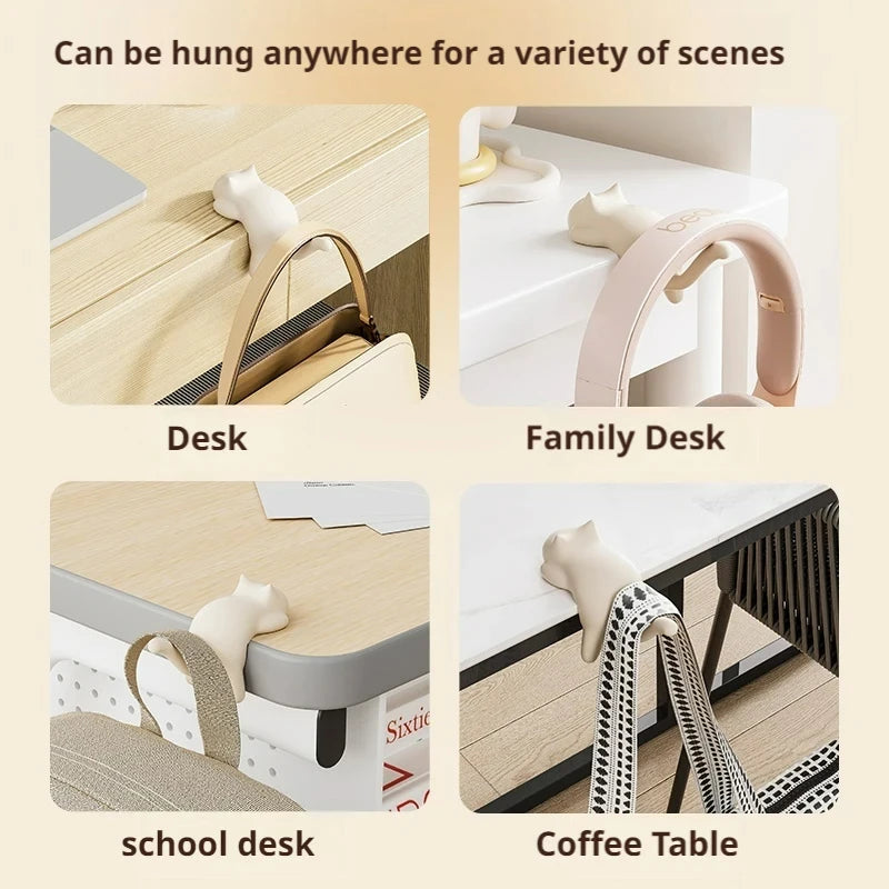 Cute Cat Desktop Hooks