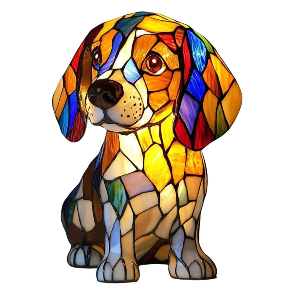 Dog Art Night Lamp