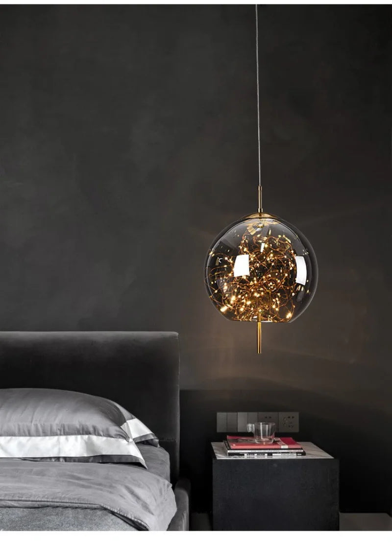 Modern Luxury Glass Pendent
