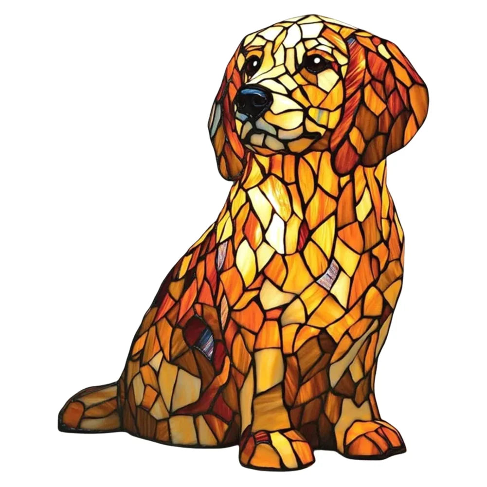 Dog Art Night Lamp
