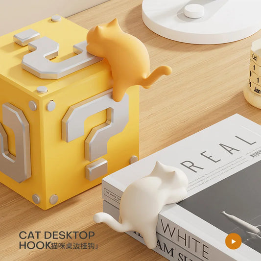 Cute Cat Desktop Hooks