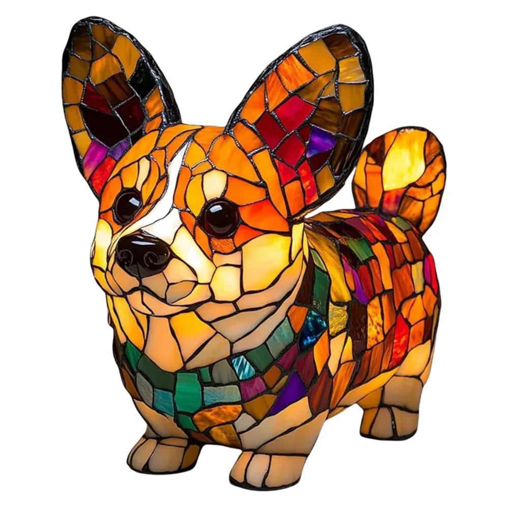 Dog Art Night Lamp