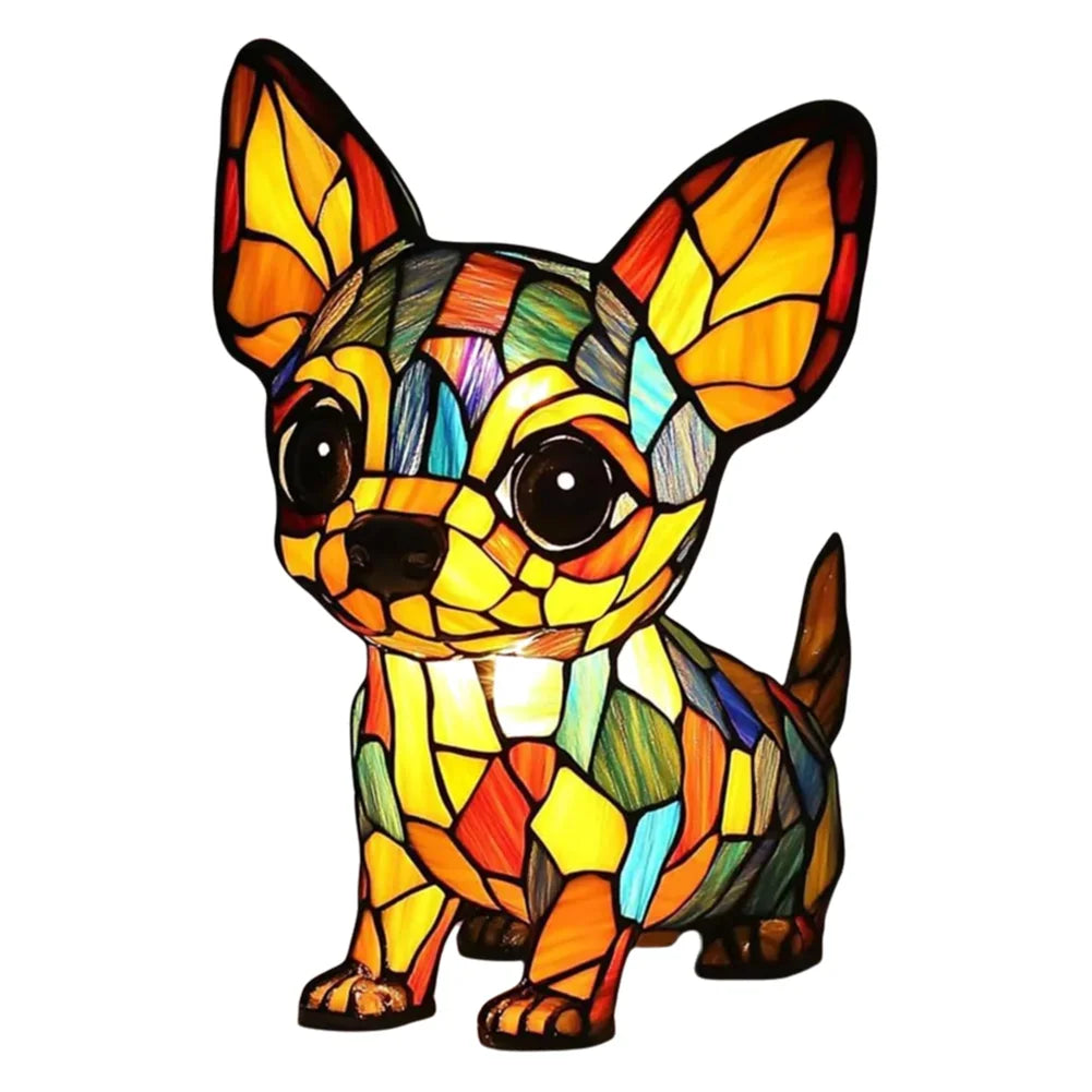 Dog Art Night Lamp