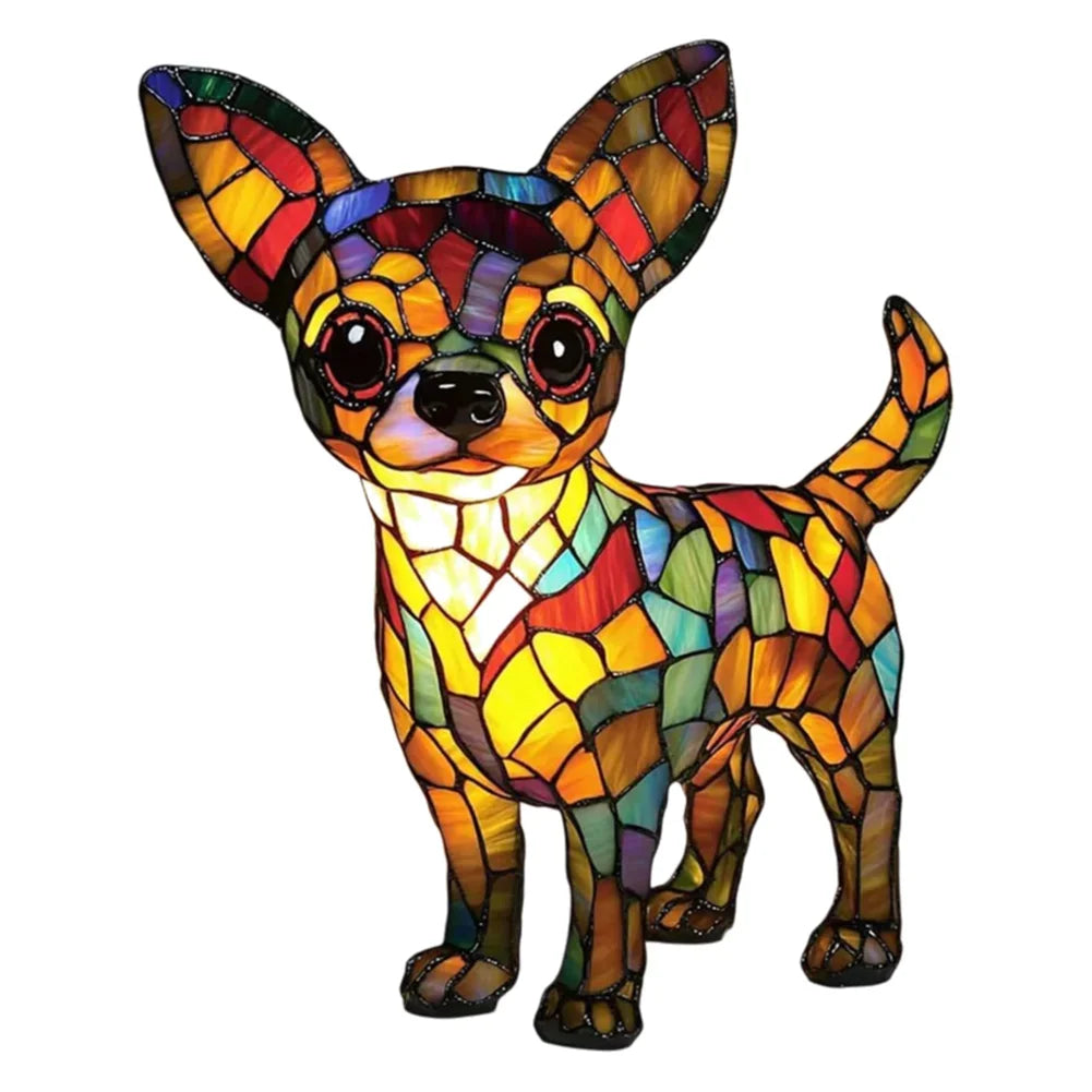 Dog Art Night Lamp