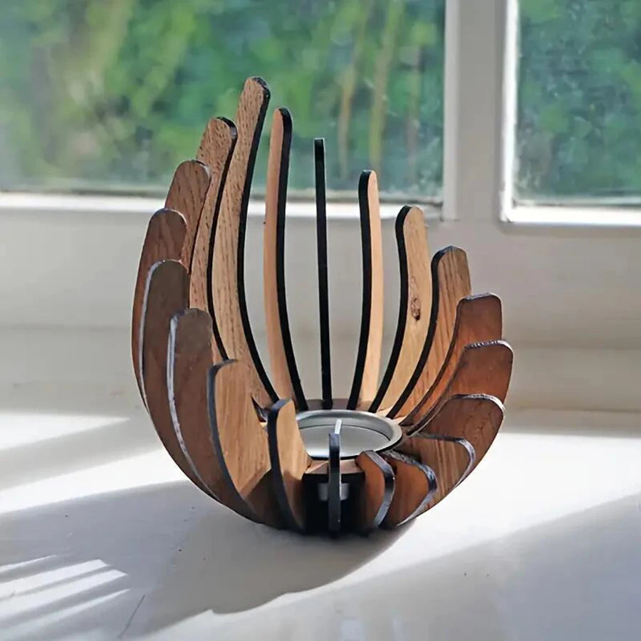 Lotus Shaped Candle Holder