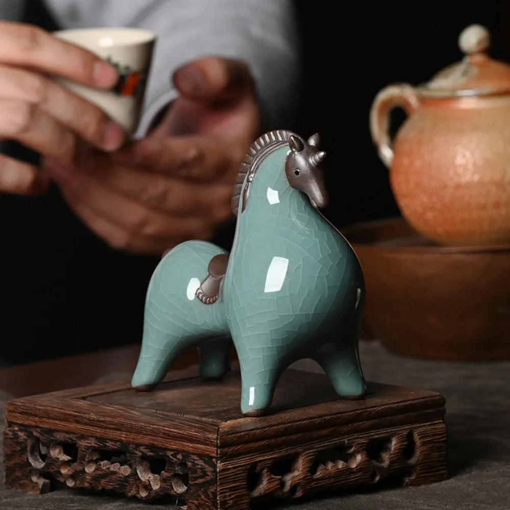 Ceramic Horse Ornament