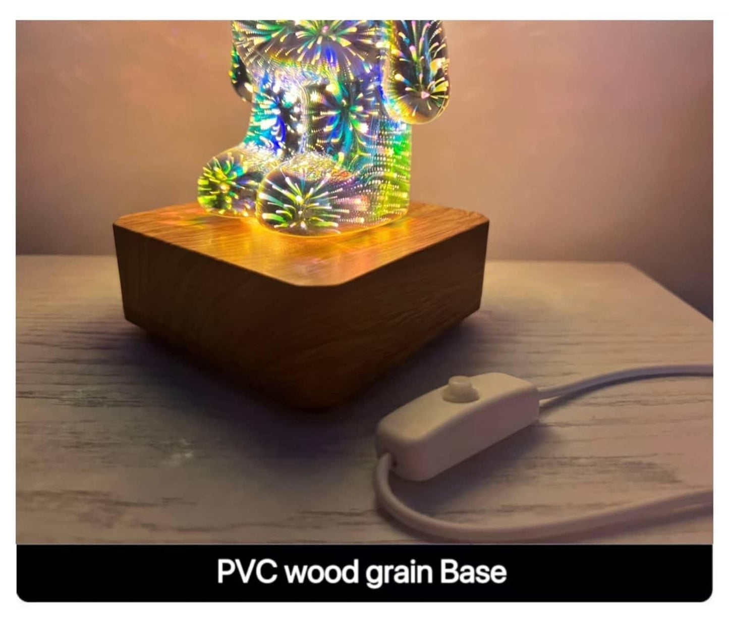 Bear Fireworks Lamp - cocobear
