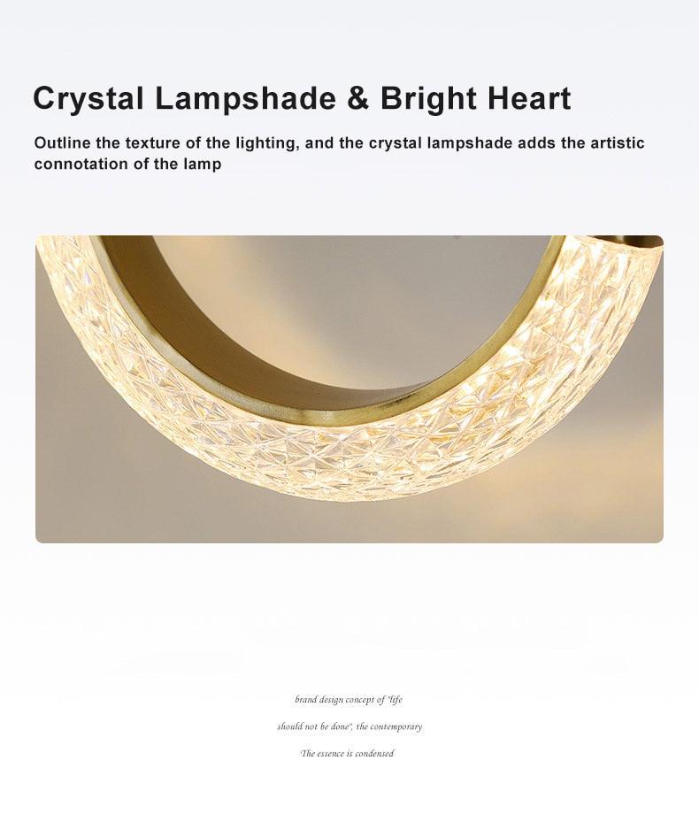 Crystal Elegance LED Pendant - cocobear