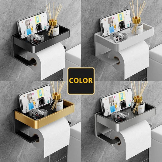 Paper Holder with Built-in Phone Rack - cocobear