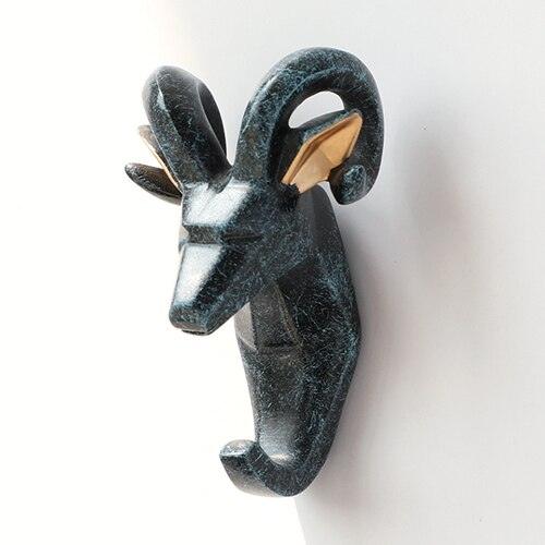 Animal Head Wall Key Holder - cocobear