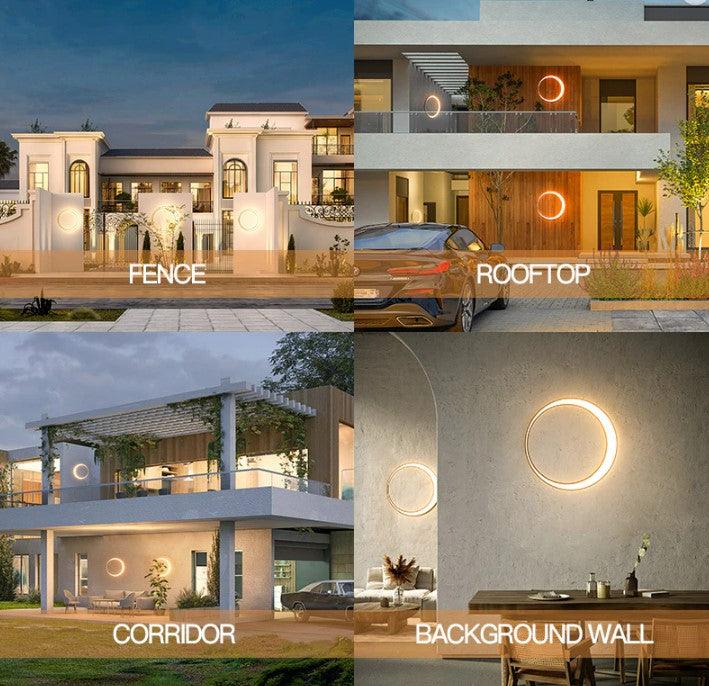 Moon Outdoor Wall Light - cocobear