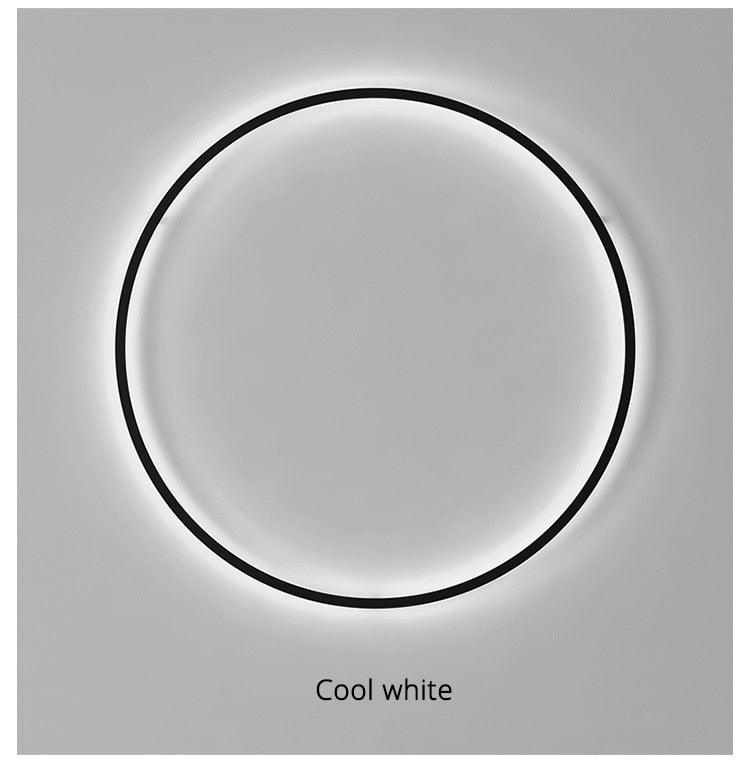 Simple Circle Decoration Lamps - cocobear