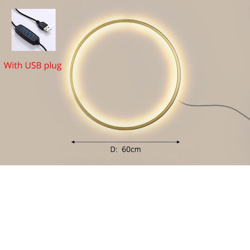 Simple Circle Decoration Lamps - cocobear