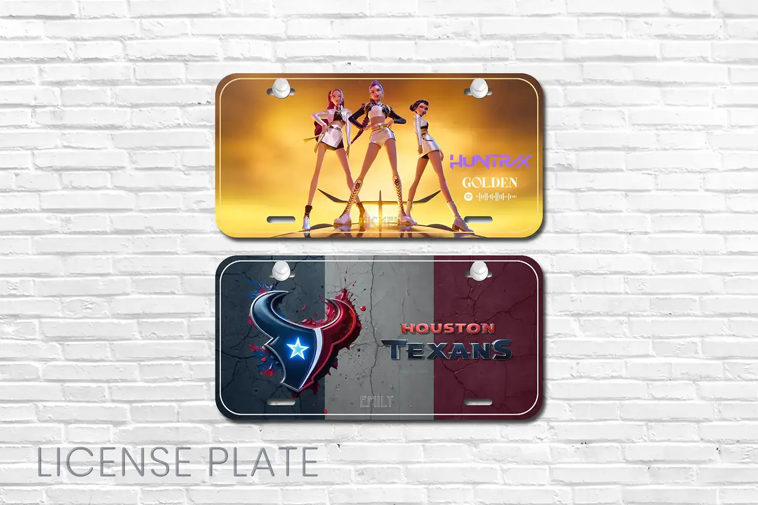 Custom License Plates