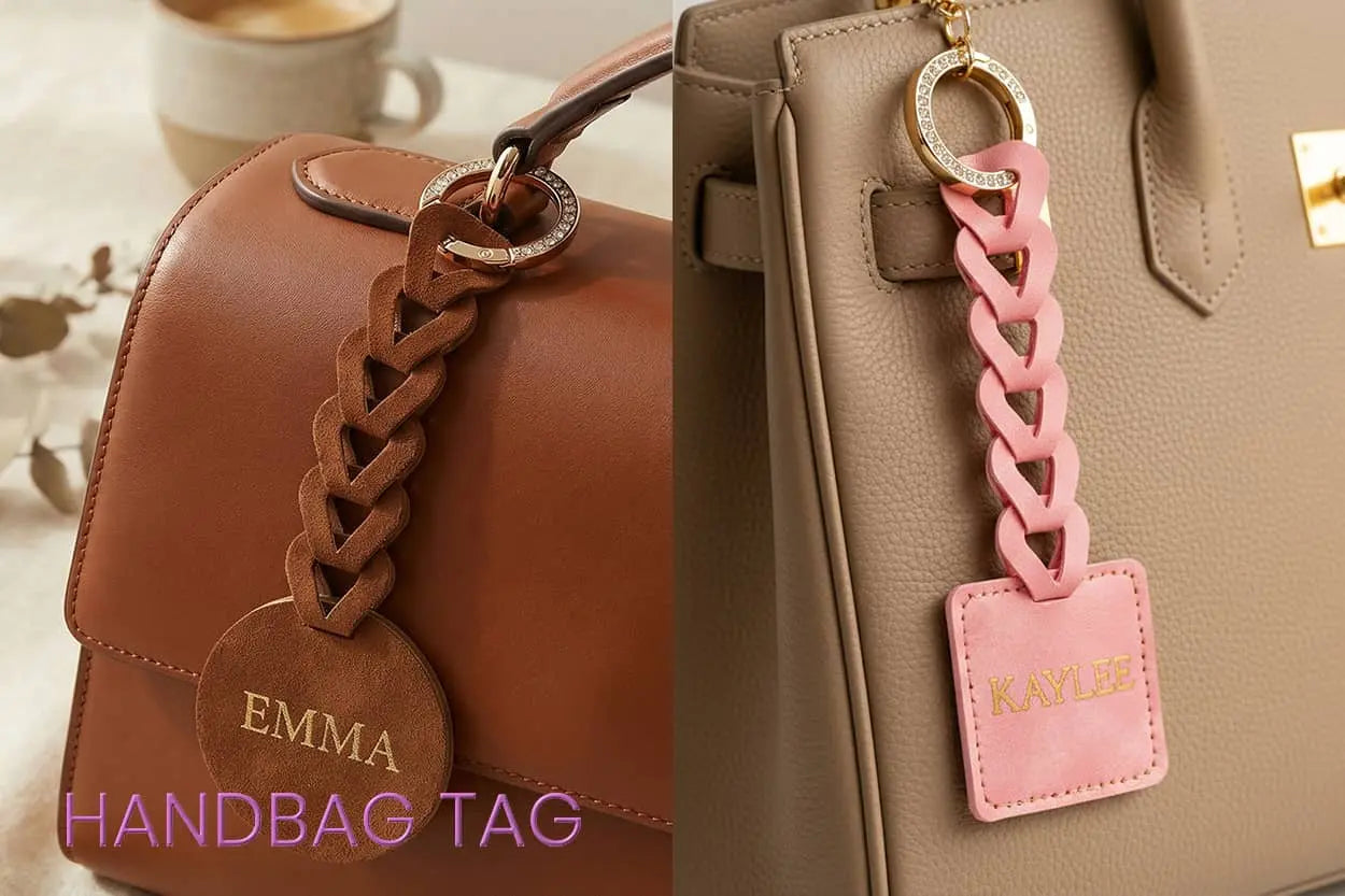 Custom Handbag Tag _ Refined personal touch