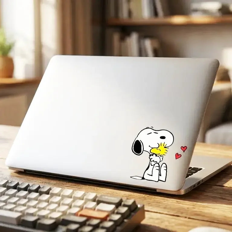 Snoopy & Woodstock Decal _ Not sticker, it is multilayer.