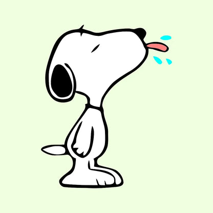 Snoopy & Woodstock Decal _ Not sticker, it is multilayer.
