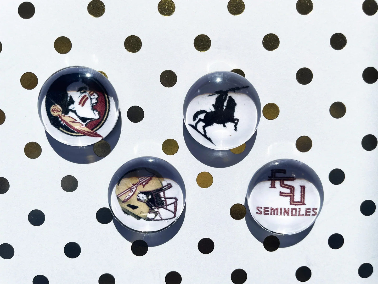 Set of College team Fridge Magnet