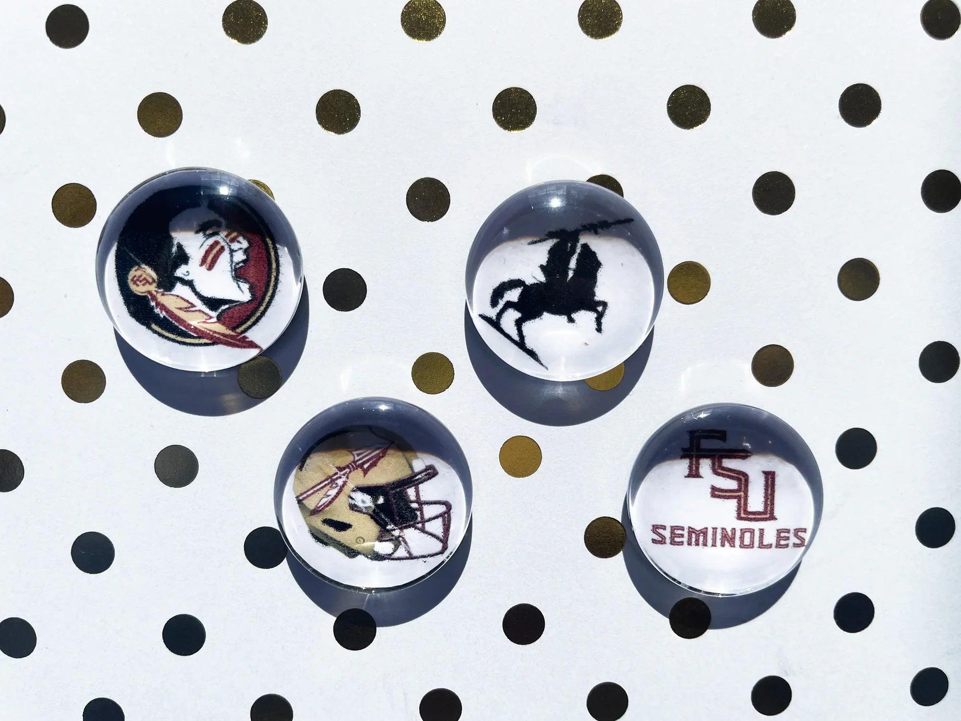 Set of College team Fridge Magnet