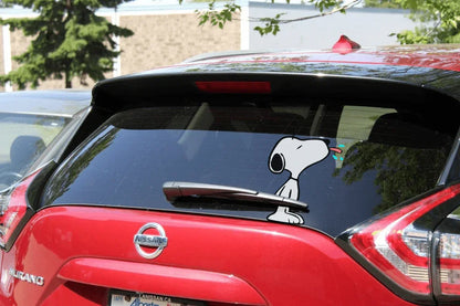 Snoopy & Woodstock Decal _ Not sticker, it is multilayer.
