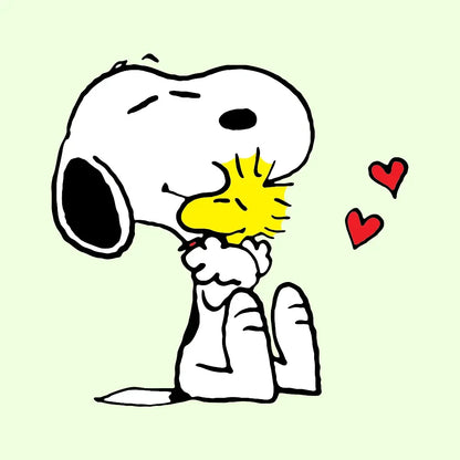 Snoopy & Woodstock Decal _ Not sticker, it is multilayer.