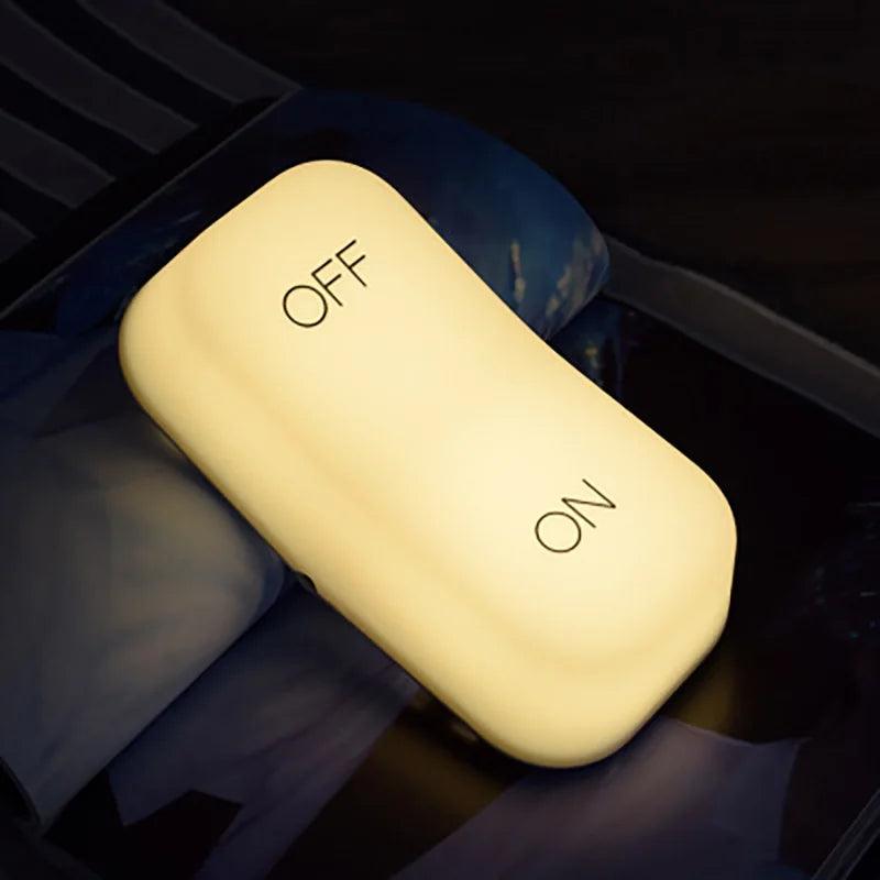 Switch Lmap Flip Switch Lamp - Portable On/Off Switch Lam