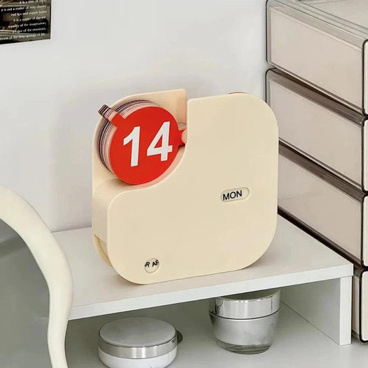 Flipping Desk Calendar