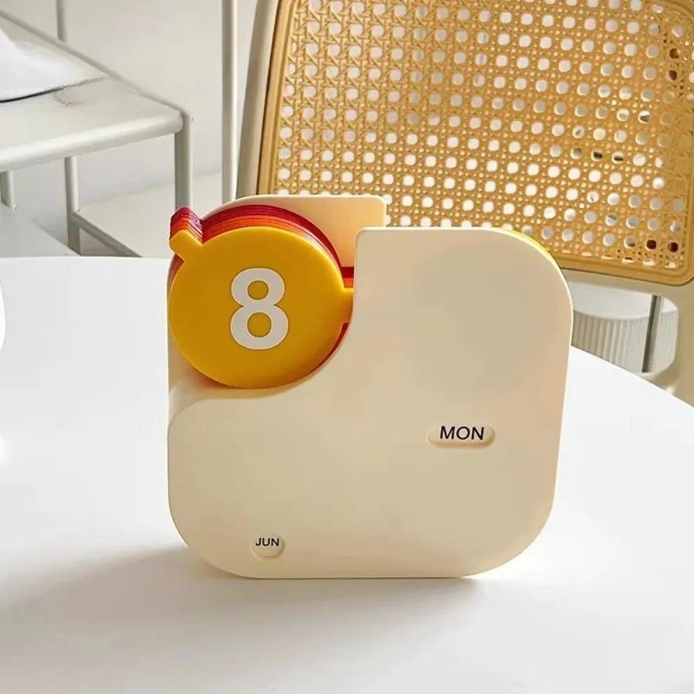 Flipping Desk Calendar
