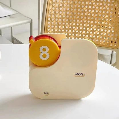Flipping Desk Calendar