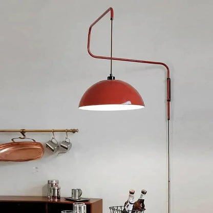 Rotatable Swing Arm Wall Lamp