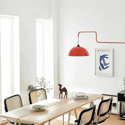Rotatable Swing Arm Wall Lamp